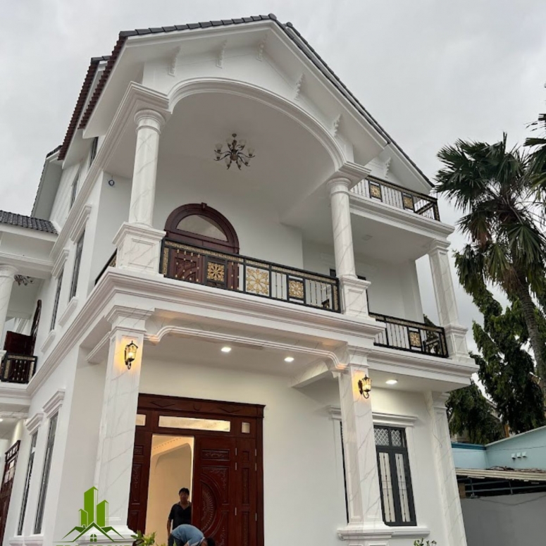 Thi Công Trọn Gói Biệt Thự Tân Cổ Điển 3 Tầng Đẹp tại Dĩ An